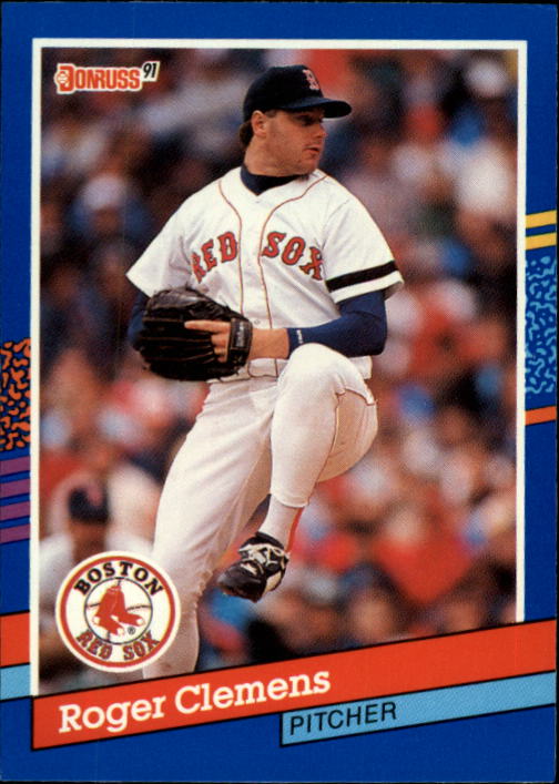 How Much is a Roger Clemens Baseball Card Worth 
