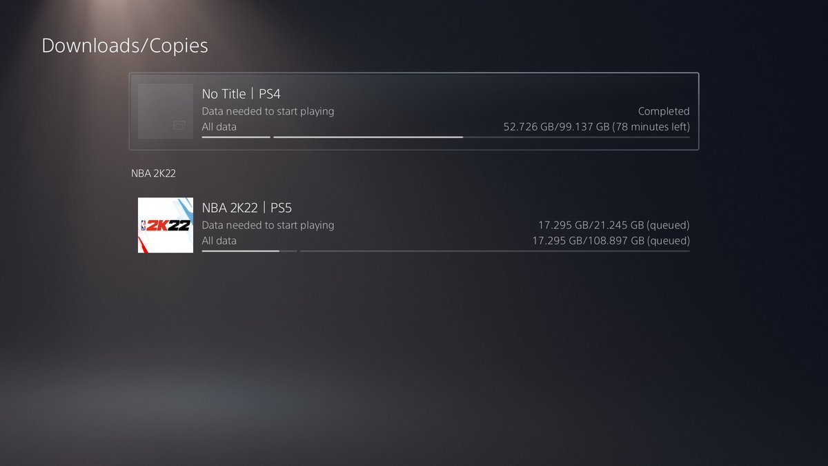 How Much Gb is Nba 2K22 