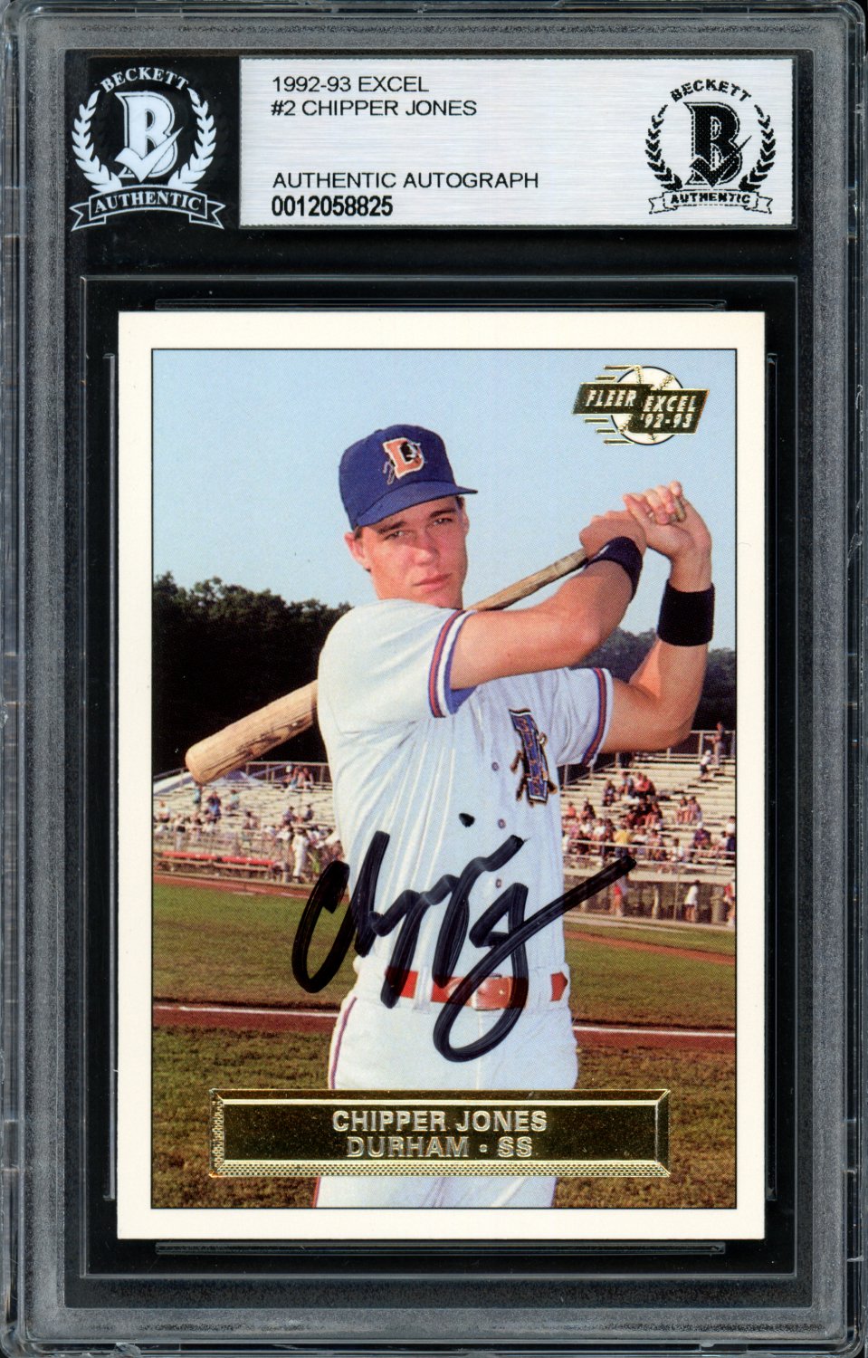 How Much is a Chipper Jones Autographed Baseball Worth 