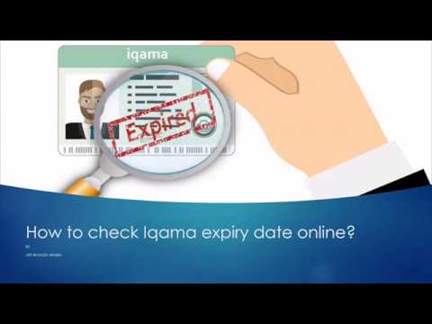 How to Check Iqama Expiry Date Without Absher 