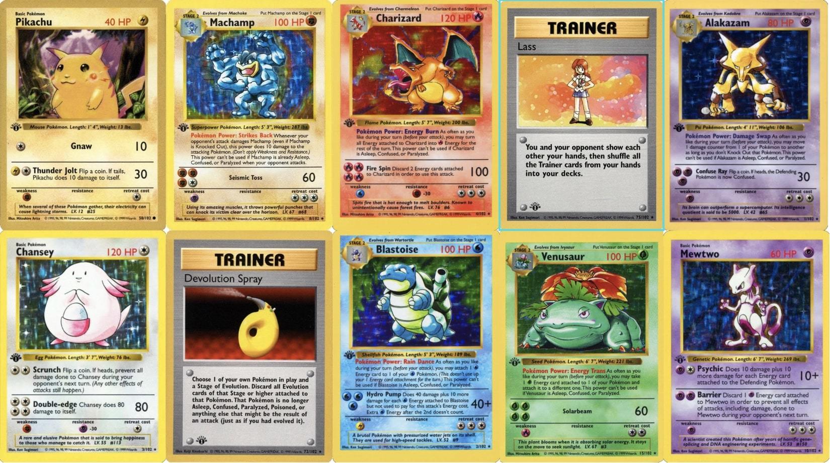 How Much is First Edition Pokemon Cards Worth 